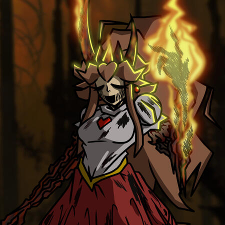 Forest King's 'Flaming' skin