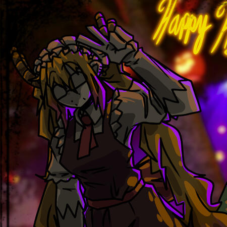 My OC dressed as Tohru